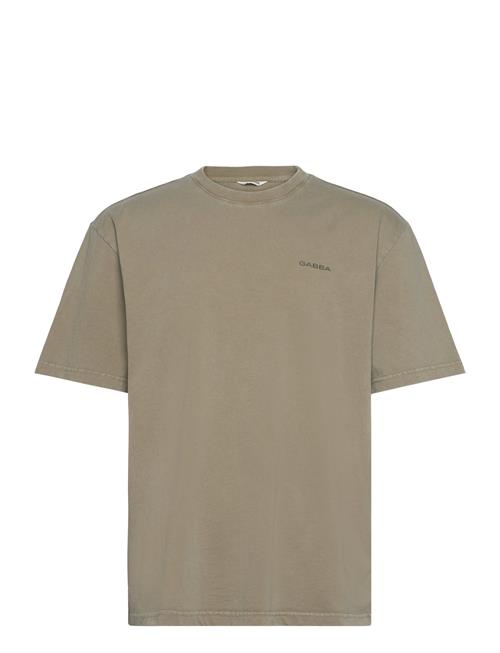 Gabba Nigel Boxy Snow Ss Tee Gabba Khaki