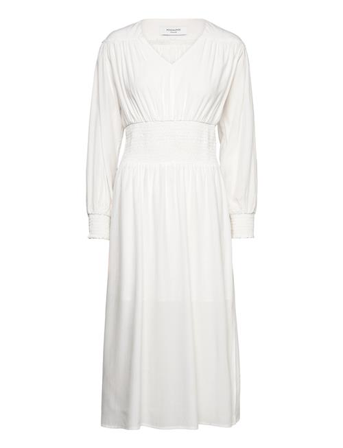 Rosemunde Dress W/ Smock Rosemunde White