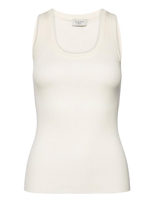 NORR Sherry U-Neck Knit Tank NORR White