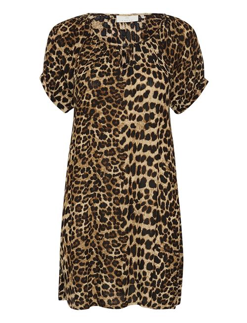 Kaamber Tunic Printed Kaffe Brown