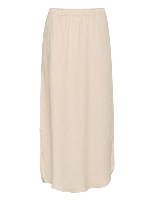 Crbellis Maxi Skirt Cream Beige