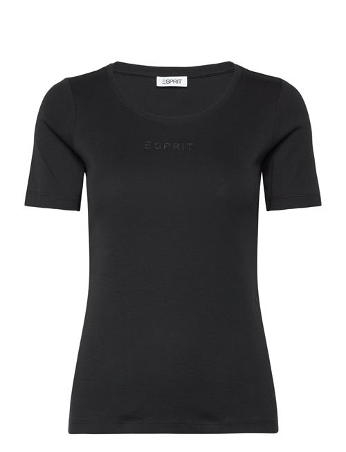 Se Esprit Casual T-Shirts Esprit Casual Black ved Booztlet