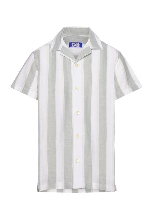 Jack & Jones Jprccsummer Stripe Resort Shirt Ss Jnr Jack & J S Patterned