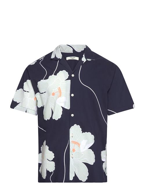 Jack & Jones Jprblapalma Resort Shirt S/S Sn Jack & J S Navy