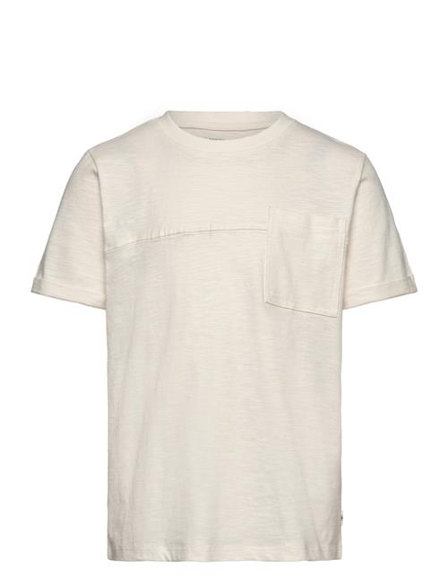 Se Tom Tailor Cutline T-Shirt Tom Tailor White ved Booztlet