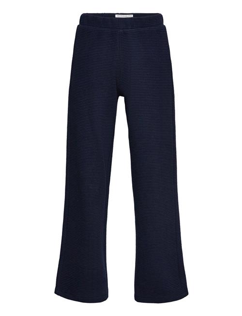 Se Tom Tailor Structured Wide Leg Pants Tom Tailor Navy ved Booztlet