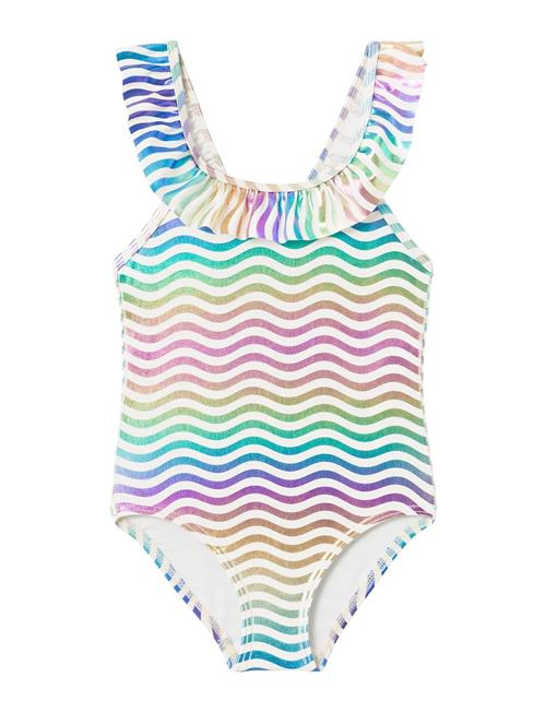 name it Nmfzamar Swimsuit Name It Patterned