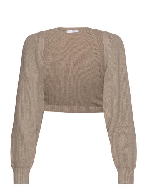 Se MSCH Copenhagen Mschacentia Rachelle Bolero MSCH Copenhagen Beige ved Booztlet