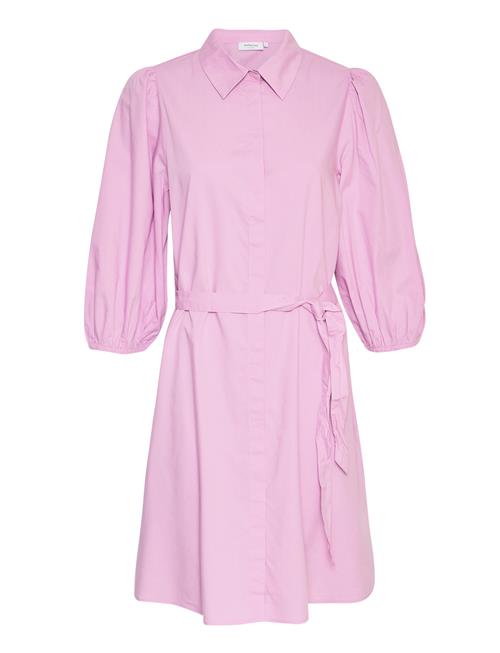 Mschcedrica Abiella 3/4 Shirt Dress MSCH Copenhagen Pink