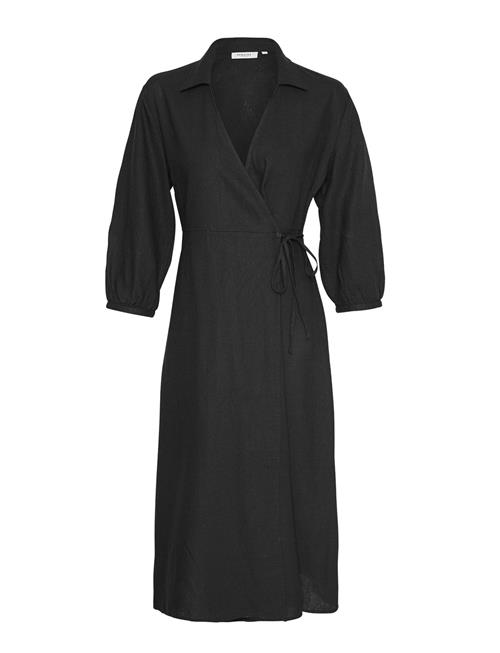 MSCH Copenhagen Mschjovene Ginia 3/4 Wrap Dress MSCH Copenhagen Black