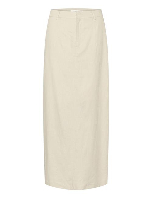 Gestuz Lizagz Linen Hw Skirt Gestuz Cream