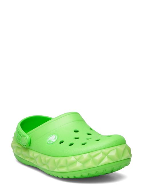 Crocs Crocbandgeometricglowbandclogk Crocs Green