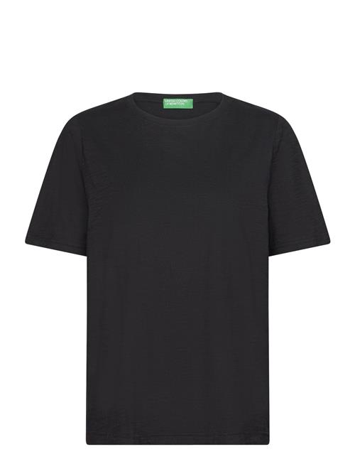 Short Sleeves T-Shirt United Colors Of Benetton Black