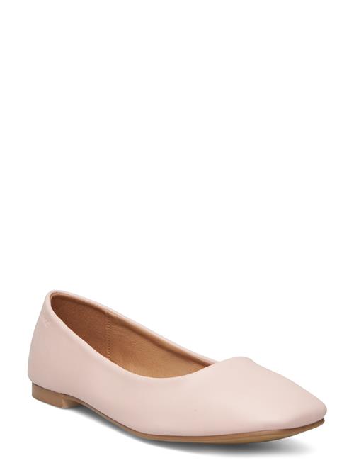 Bianco Biamarry Karré Ballerina Faux Leather Bianco Pink