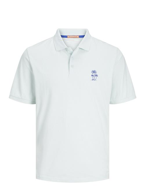 Jack & Jones Jorpalm Emb Polo Ss Dut Smu Jnr Jack & J S White