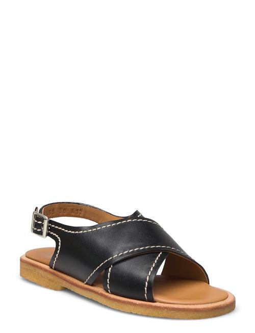 ANGULUS Sandals - Flat - Open Toe - Op ANGULUS Black