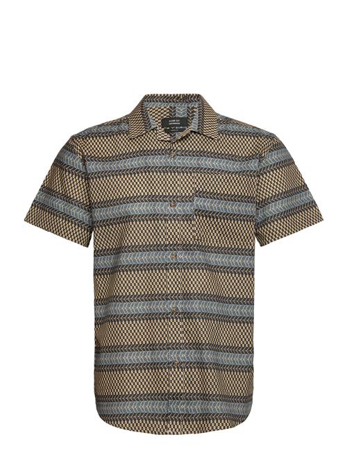 Clean Cut Copenhagen Bowling Anton Cotton Linen Shirt S/ Clean Cut Copenhagen Green