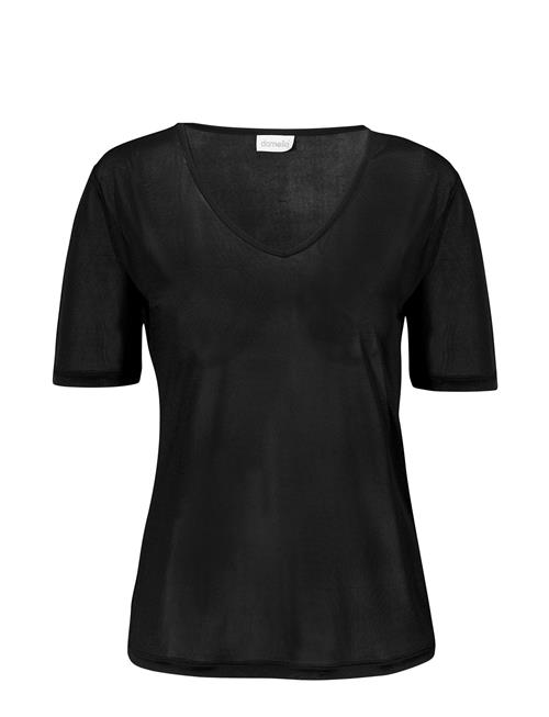 Silk T-Shirt Damella Of Sweden Black
