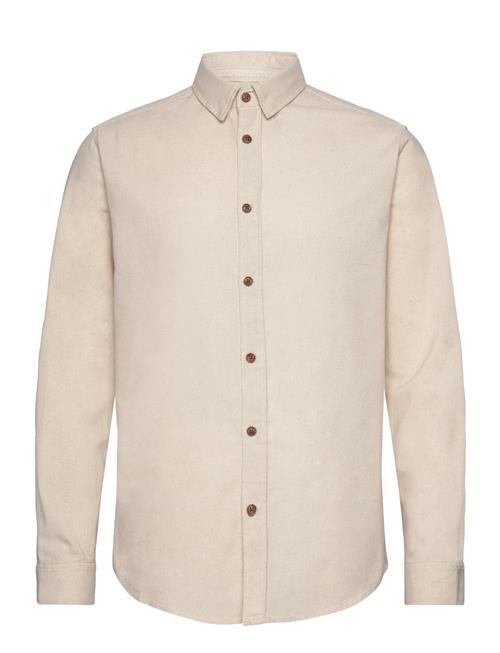 Anerkjendt Akleif L/S Cot/Linen Shirt Anerkjendt Beige