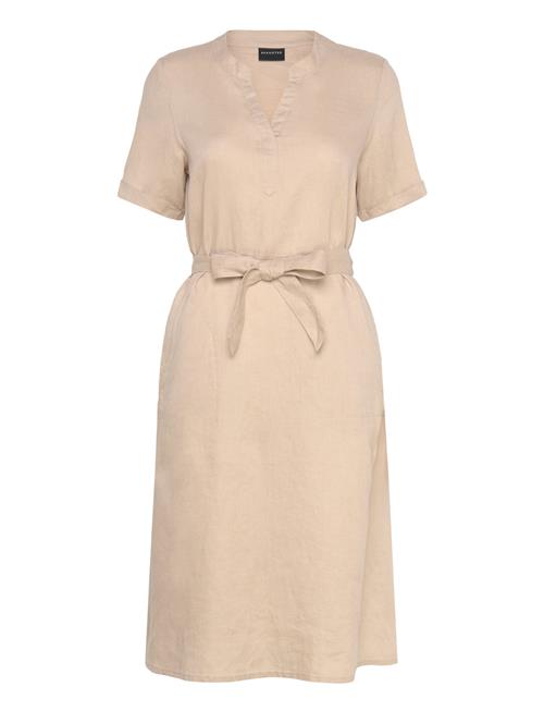 Brandtex Casual Dress Brandtex Beige