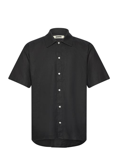 Wbbanks Linen Shirt Woodbird Black