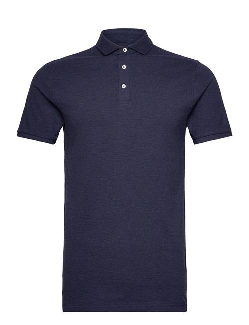 Se Bruun & Stengade Bs Monir Regular Fit Polo Shirt Bruun & Stengade Blue ved Booztlet