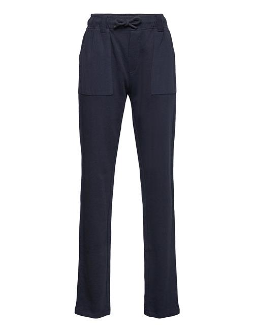 Elastic Waist Trousers Mango Navy