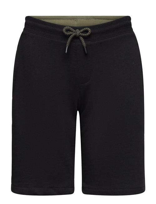 Cotton Shorts With Elastic Waist Mango Black