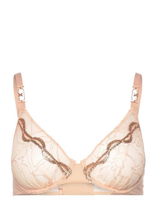 Se Xtravagant Plunge Underwired Bra Chantelle X Beige ved Booztlet