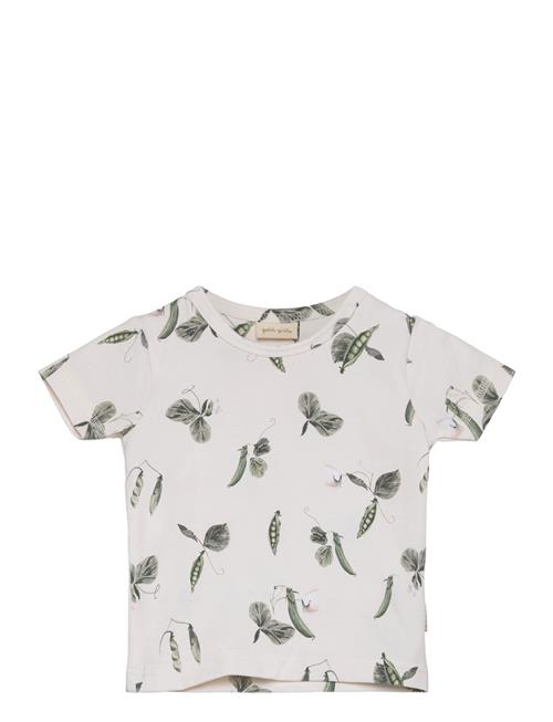 Petit Piao T-Shirt S/S Baggy Sum Printed Petit Piao Beige