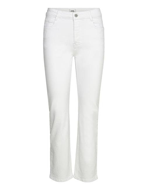 Sally Comfort Jeans Twist & Tango White