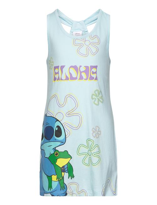 Disney Dress Without Sleeve Disney Blue