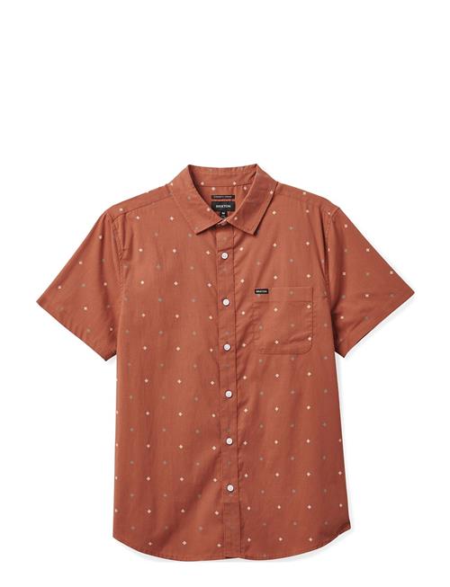 Brixton Charter Print S/S Wvn Brixton Brown