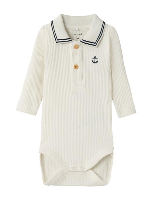 Nbmfriman Ls Polo Body Name It Cream