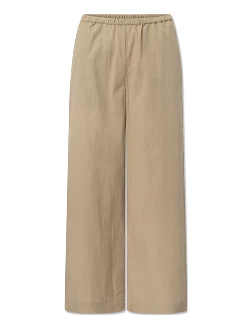 Se STUDIO FEDER Bella Pants - Poplin STUDIO FEDER Beige ved Booztlet