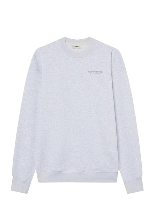 Se Pompeii Residence Hotel Graphic Crew Neck Pompeii Grey ved Booztlet