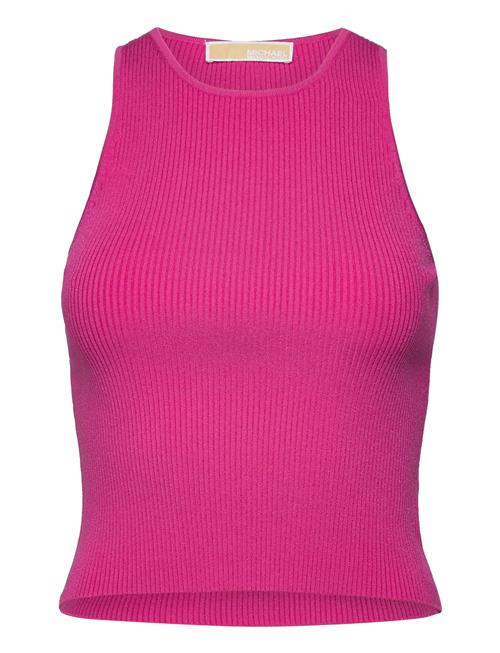 Michael Kors Crop Sport Tank Michael Kors Pink