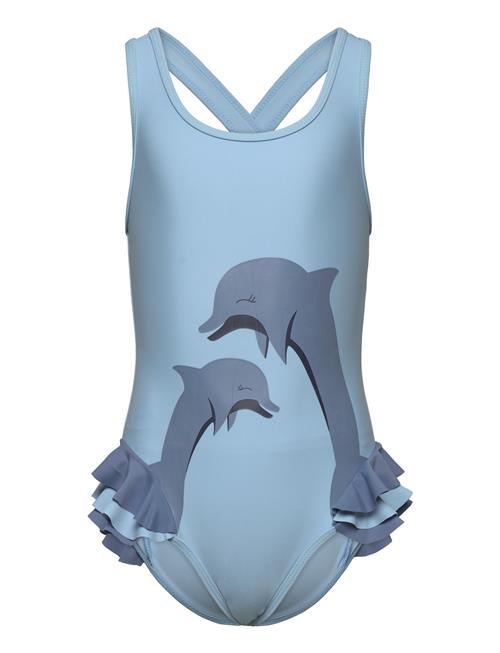 Color Kids Swimsuit W. Application Color Kids Blue