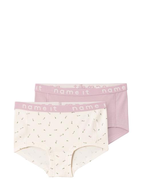 Nkfhipster 2P Buttercream Floral Noos Name It Pink