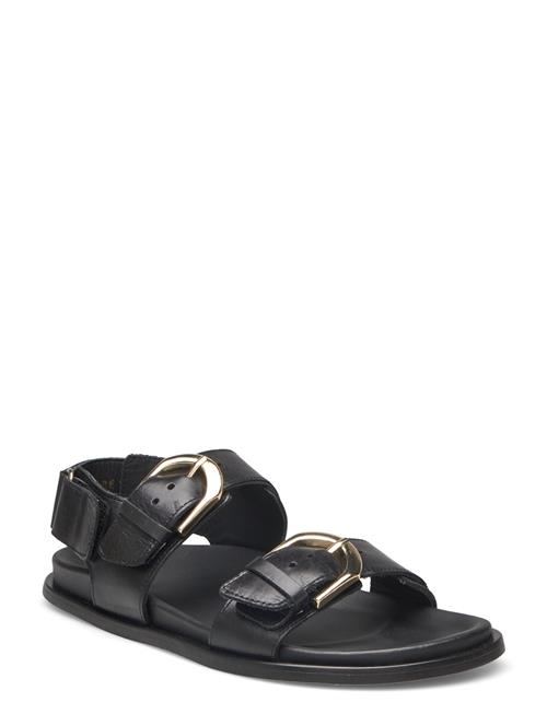 ALOHAS Le Black Leather Sandals ALOHAS Black