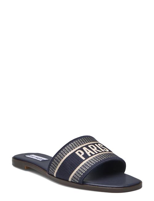 Se Steve Madden Knox Sandal Steve Madden Navy ved Booztlet