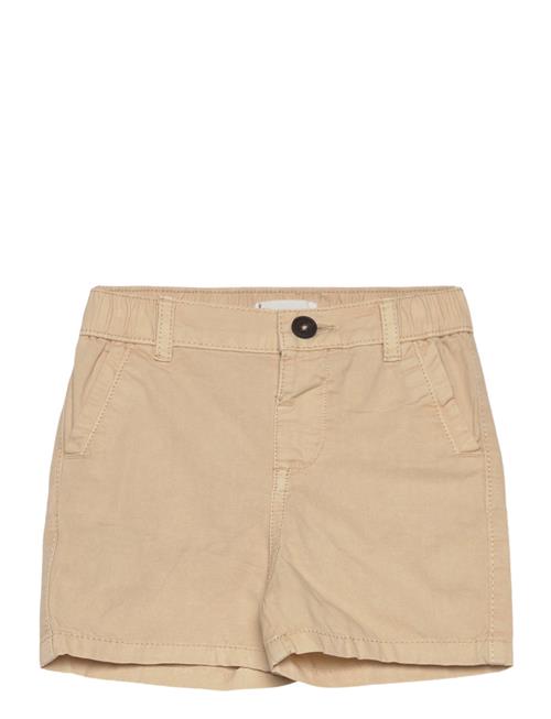 Mango Slim-Fit Chino Cotton Bermuda Shorts Mango Beige