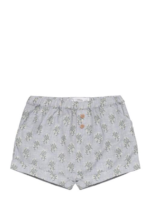 Mango Printed Cotton-Blend Short Mango Patterned