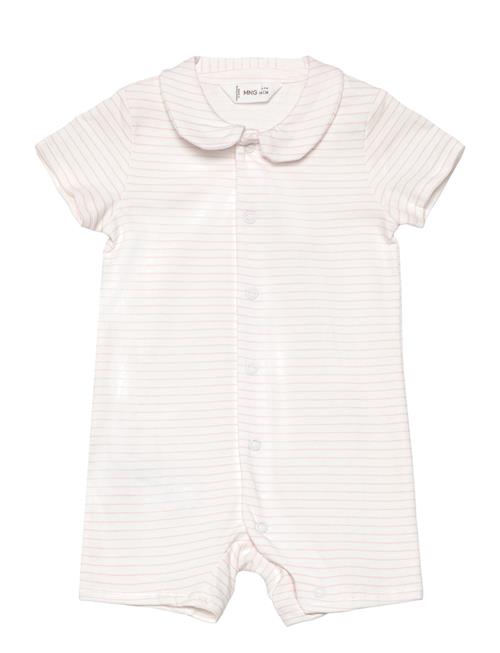 Mango Striped Bodysuit Pyjamas Mango Pink