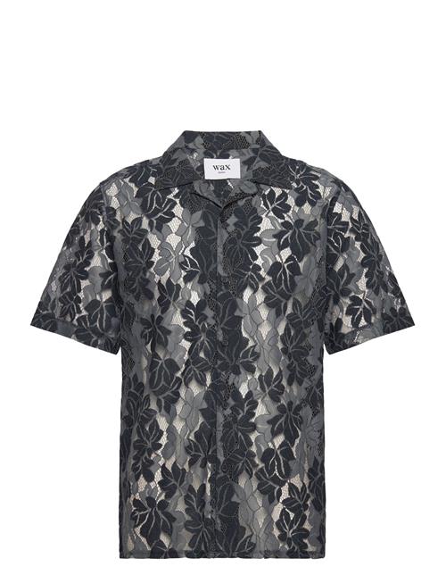 Didcot Shirt Floral Lace Blue Wax London Blue