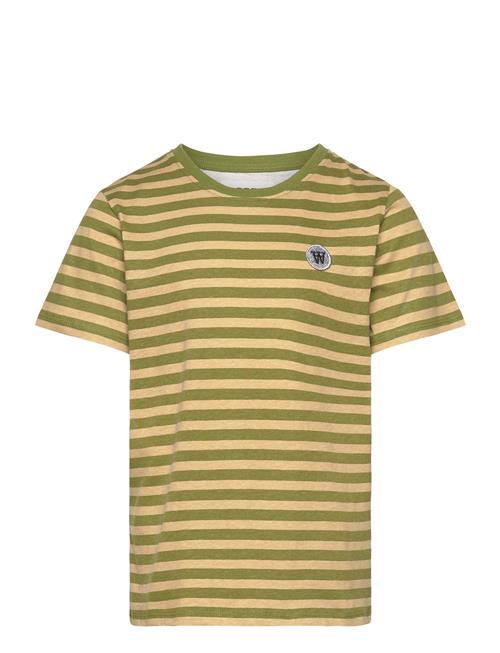 Ola Junior Chrome Badge T-Shirt Gots WOOD WOOD Patterned