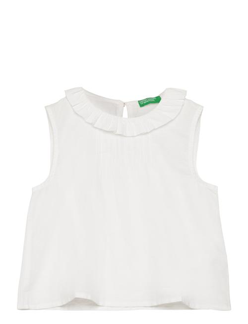 United Colors of Benetton Sleeveless Shirt United Colors Of Benetton White