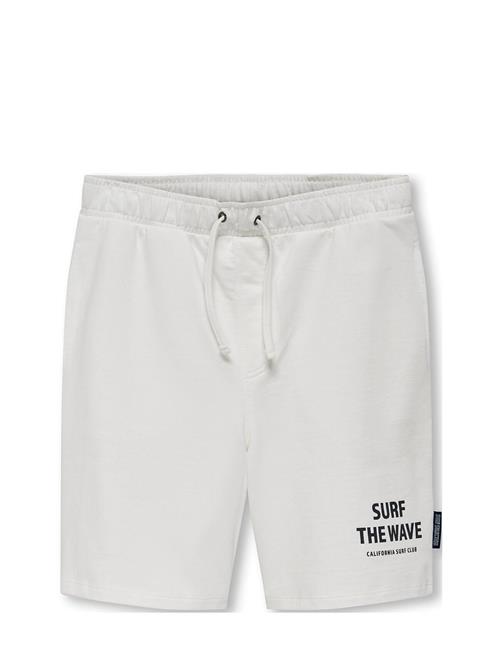 Kids Only Kobfelix Shorts Box Ub Swt Kids Only White