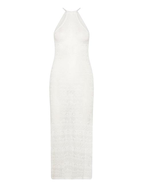 Abra Fine Knitted Dress Bubbleroom White