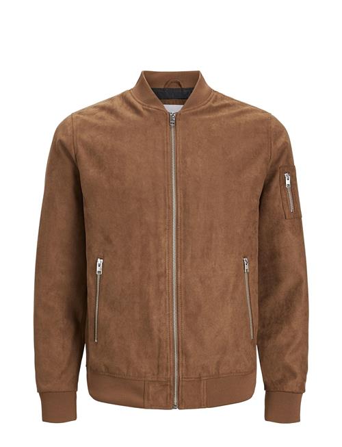 Jack & Jones Jjerocky Faux Suede Bomber Noos Jack & J S Brown